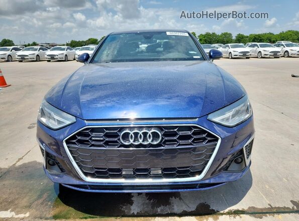 WAUDAAF45MA086790 2021 AUDI OTHER Blue Դիմացի տեսք