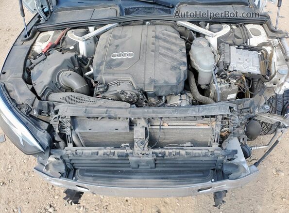 WAUDACF50MA057167 2021 AUDI OTHER White Widok wnętrza z tyłu