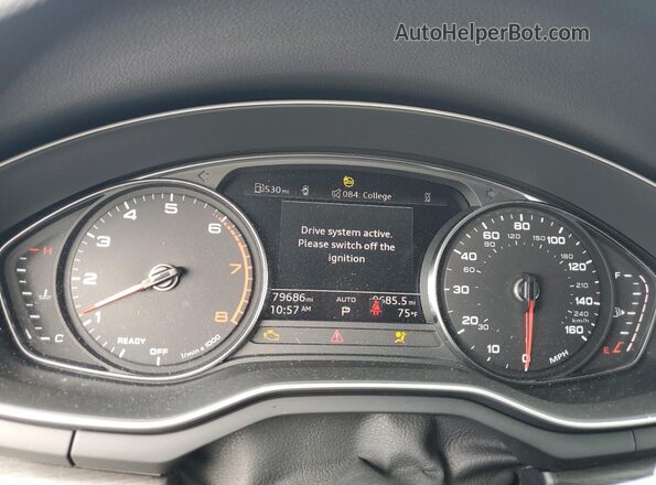 WAUDACF51PA067209 2023 AUDI OTHER Gray Instrument cluster view