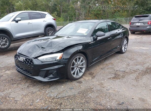 WAUDACF52SA010378 2025 AUDI OTHER Black Առջևի ձախ երեք քառորդ տեսարան