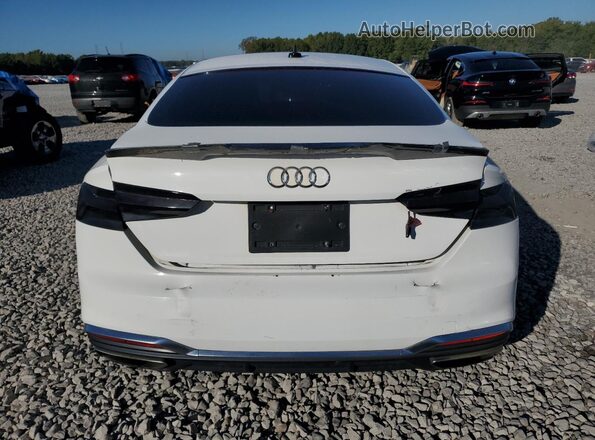 WAUDACF55MA044477 2021 AUDI OTHER White Vista trasera