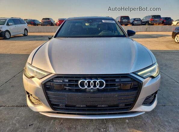 WAUE3AF28MN052851 2021 AUDI OTHER Silver Դիմացի տեսք