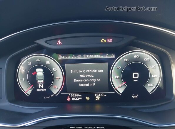 WAUE3BF28RN061465 2024 AUDI OTHER Gray უკანა სავარძლების ხედი