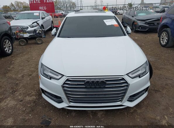 WAUENAF45JA012919 2018 AUDI OTHER White Vista del cuadro de instrumentos