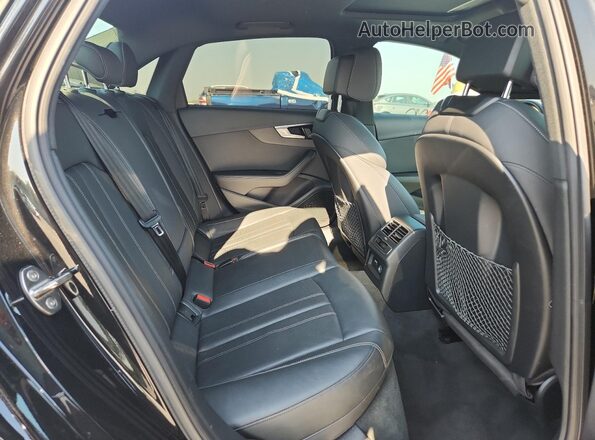 WAUENAF49LA038653 2020 AUDI OTHER Black Հետևի նստատեղերի տեսք