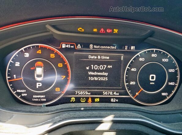 WAUENCF50JA076998 2018 AUDI OTHER Серый 