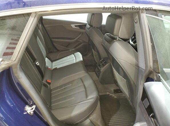 WAUFACF51RA014635 2024 AUDI OTHER Blue Rear seats view
