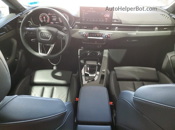 WAUFACF51RA014635 2024 AUDI OTHER Blue Dashboard view