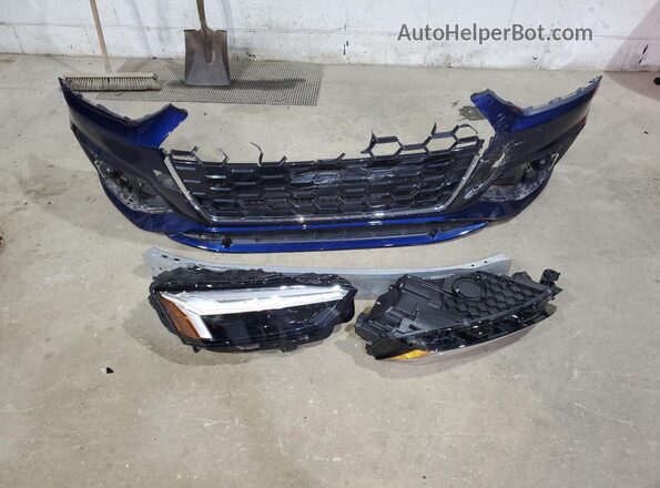 WAUFACF51RA014635 2024 AUDI OTHER Blue Engine compartment view