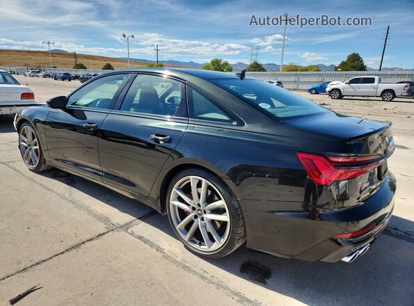 WAUFFAF24LN056132 2020 AUDI S6 Black უკანა მარცხენა