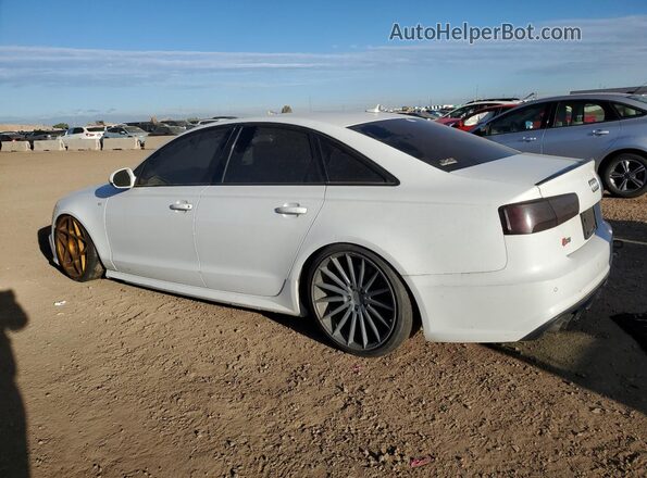 WAUFFAFC2JN042168 2018 AUDI S6 Белый Задняя левая четверть