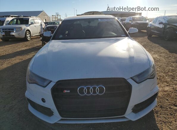 WAUFFAFC2JN042168 2018 AUDI S6 Белый Вид спереди