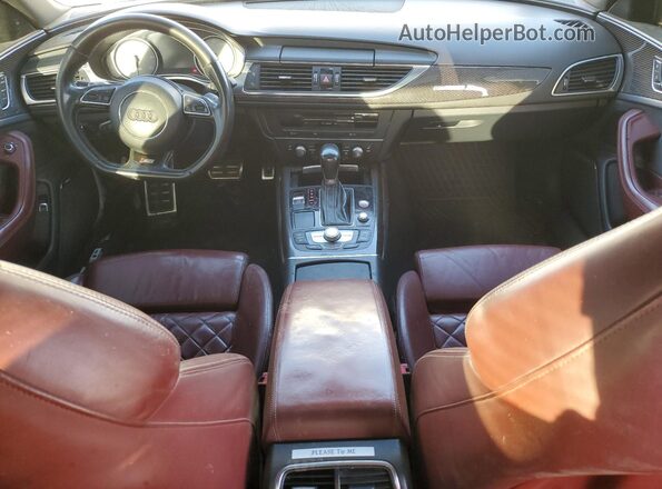 WAUFFAFC2JN042168 2018 AUDI S6 Белый Вид панели приборов