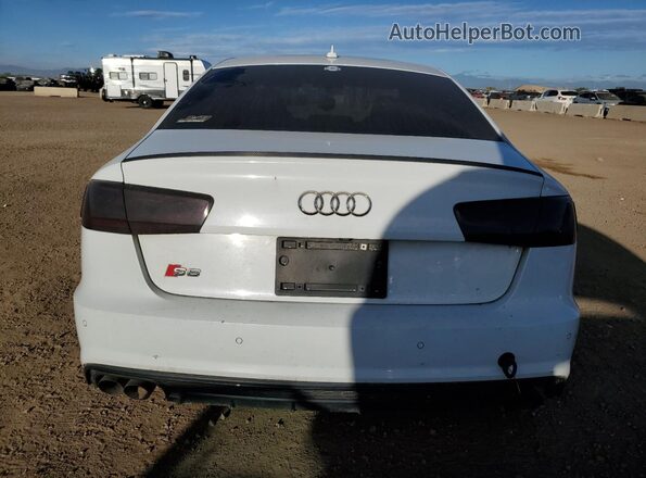 WAUFFAFC2JN042168 2018 AUDI S6 Белый Вид сзади