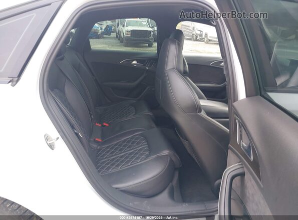 WAUFFAFC4JN034315 2018 AUDI S6 White VIN sticker view