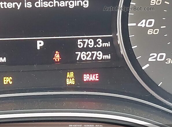 WAUFFAFC4JN034315 2018 AUDI S6 White 