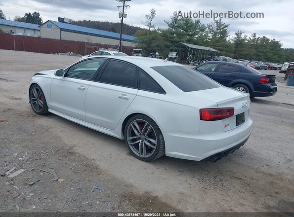 WAUFFAFC4JN034315 2018 AUDI S6 White Rear left