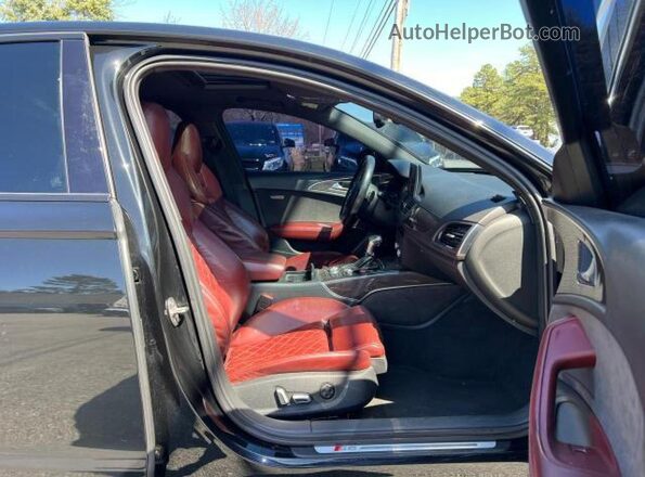 WAUFFAFC6JN000859 2018 AUDI S6 Black Դիմացի տեսք