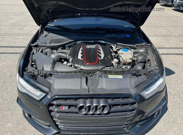 WAUFFAFC6JN000859 2018 AUDI S6 Black Առջևի վահանակի տեսք