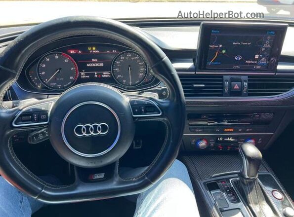 WAUFFAFC6JN000859 2018 AUDI S6 Black Սալոնի դիմացի տեսք