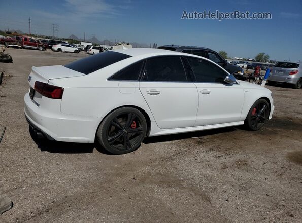 WAUFFAFC8HN068607 2017 AUDI S6 White Задня права чверть