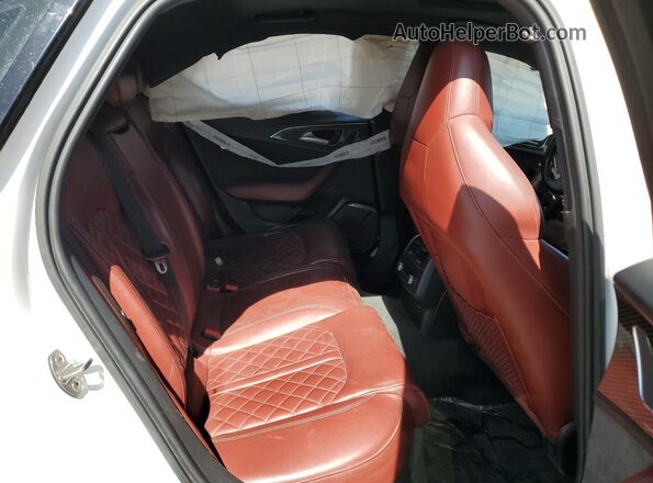 WAUFFAFC8HN068607 2017 AUDI S6 White Вид задніх сидінь
