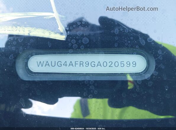 WAUG4AFR9GA020599 2016 AUDI S5 Gray 