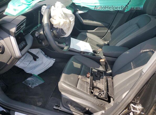 WAUGUDGY1SA038367 2025 AUDI OTHER Black Вид салону спереду
