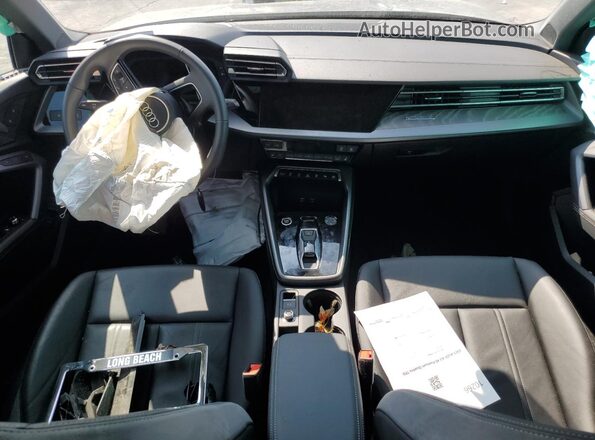 WAUGUDGY1SA038367 2025 AUDI OTHER Black Вид панелі приладів