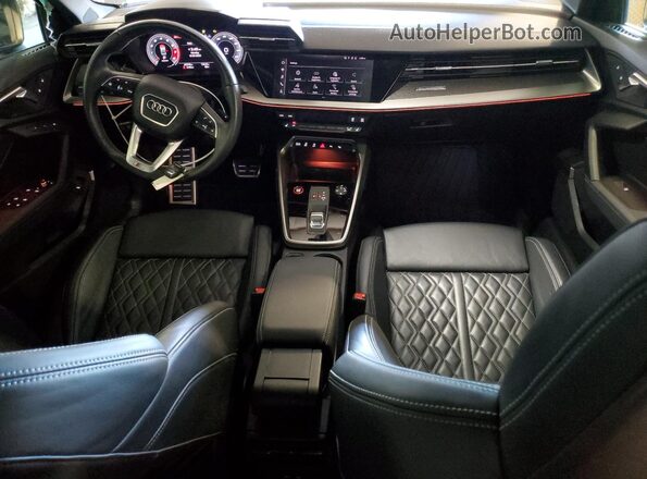 WAUH3DGY8NA005331 2022 AUDI S3 Black Dashboard view