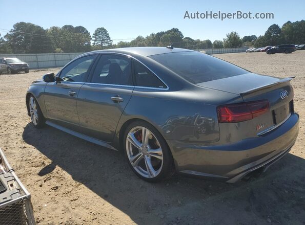 WAUHFAFC6JN049889 2018 AUDI S6 Gray უკანა მარცხენა