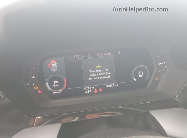 WAUHUDGY1SA052659 2025 AUDI OTHER Черный Вид щитка приборов