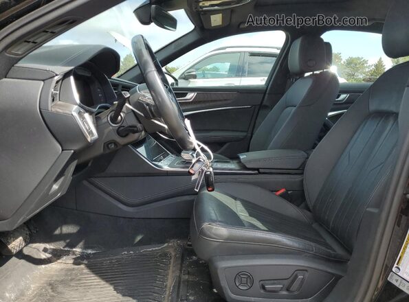 WAUL2AF24LN073592 2020 AUDI OTHER Black Widok wnętrza z przodu