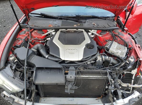 WAUL2AF26LN079510 2020 AUDI OTHER Red Սալոնի հետևի տեսք