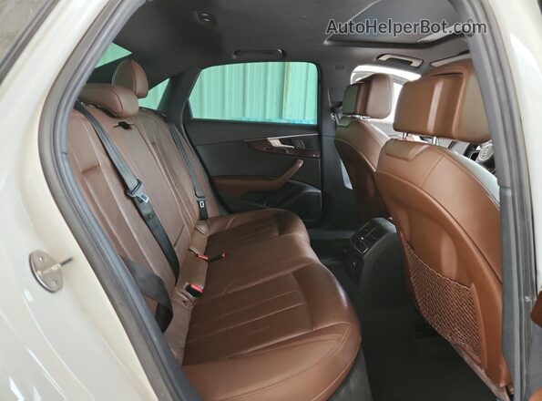 WAULNAF44HN013909 2017 AUDI OTHER White Вид задніх сидінь