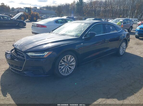 WAUR2AF20LN004988 2020 AUDI OTHER Blue Առջևի ձախ երեք քառորդ տեսարան