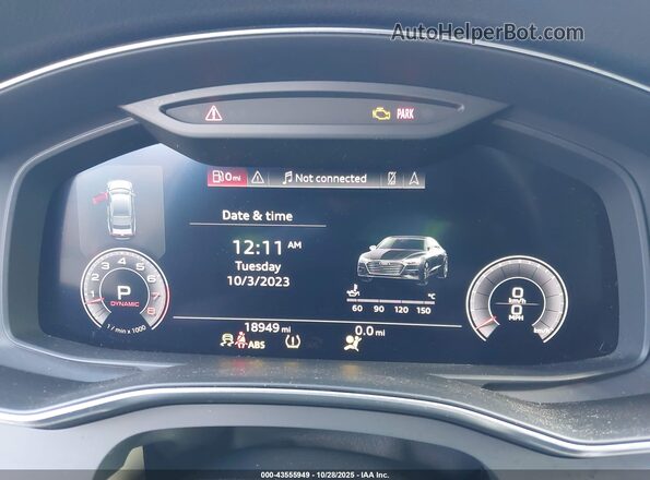 WAUR2AF20LN004988 2020 AUDI OTHER Blue Հետևի նստատեղերի տեսք