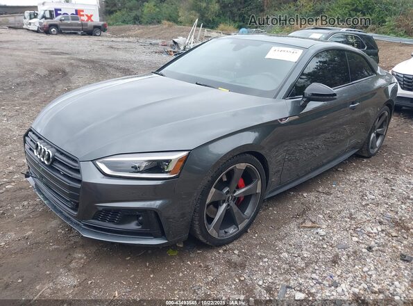 WAUR4AF57KA010894 2019 AUDI S5 Gray Передня ліва чверть
