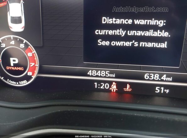 WAUR4AF57KA010894 2019 AUDI S5 Gray 