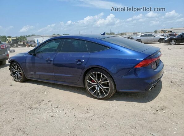 WAUSFAF29LN016594 2020 AUDI S7 Blue Հետևի ձախ