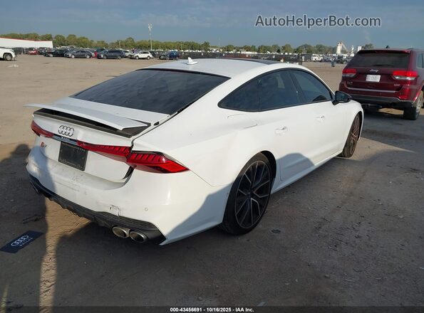 WAUSFAF29LN029488 2020 AUDI S7 White Задня права чверть