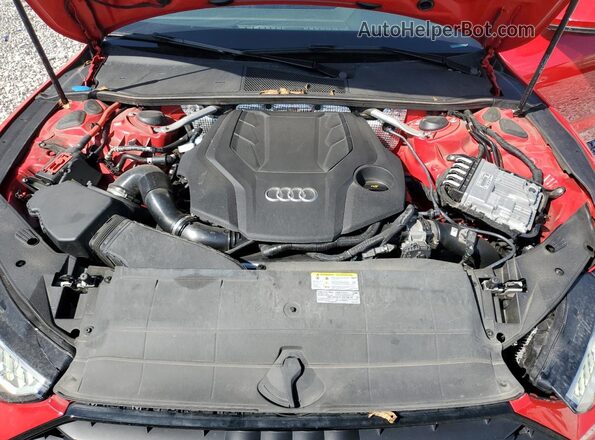 WAUU2BF23PN083529 2023 AUDI OTHER Red Вид задньої частини салону