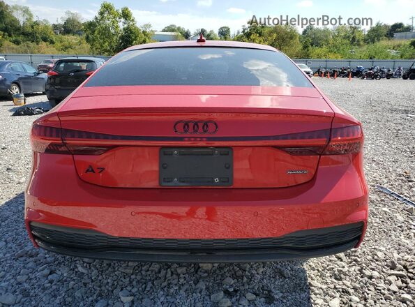 WAUU2BF23PN083529 2023 AUDI OTHER Red Вид ззаду