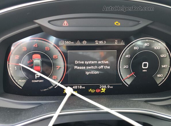 WAUV2BF28SN014591 2025 AUDI OTHER White Սարքավորումների վահանակի տեսք