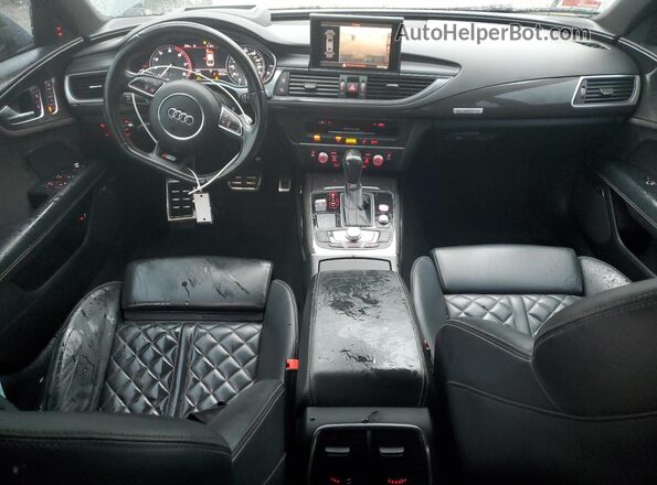 WAUW2AFCXGN010508 2016 AUDI S7 Gray Dashboard view