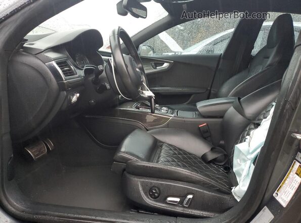 WAUW2AFCXGN010508 2016 AUDI S7 Gray Front interior view