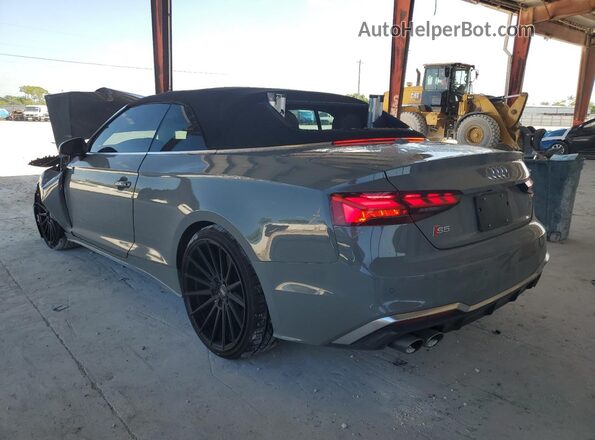 WAUW4GF54MN007453 2021 AUDI S5 Серый Задняя левая четверть