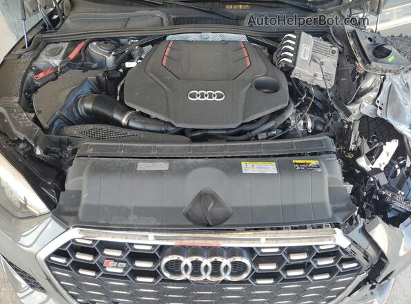 WAUW4GF54MN007453 2021 AUDI S5 Серый Вид задней части салона