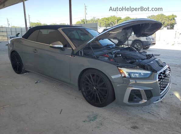 WAUW4GF54MN007453 2021 AUDI S5 Серый Передняя правая четверть