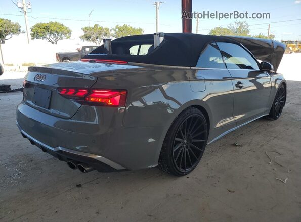 WAUW4GF54MN007453 2021 AUDI S5 Серый Задняя правая четверть